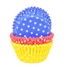 Picture of POLKA DOT CUPCAKE CASES IN RIP-TOP CDU 3.2 X 4.8CM X 75 PCS